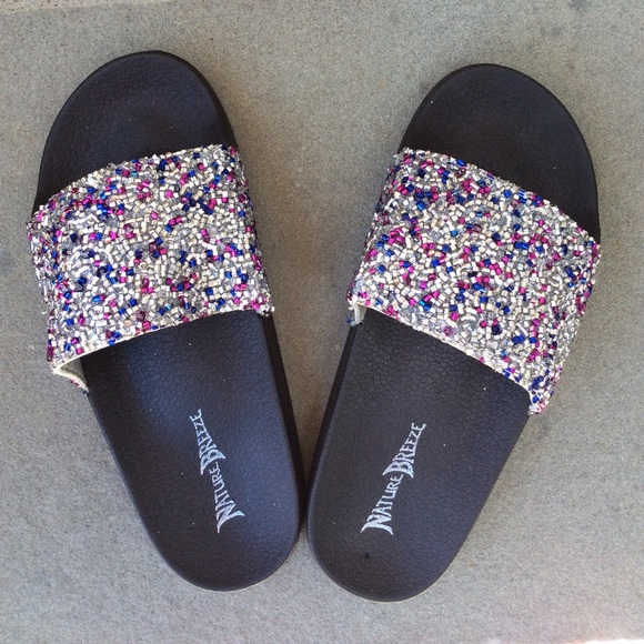 🎉NIB Beaded Slides - Picture 2 of 3